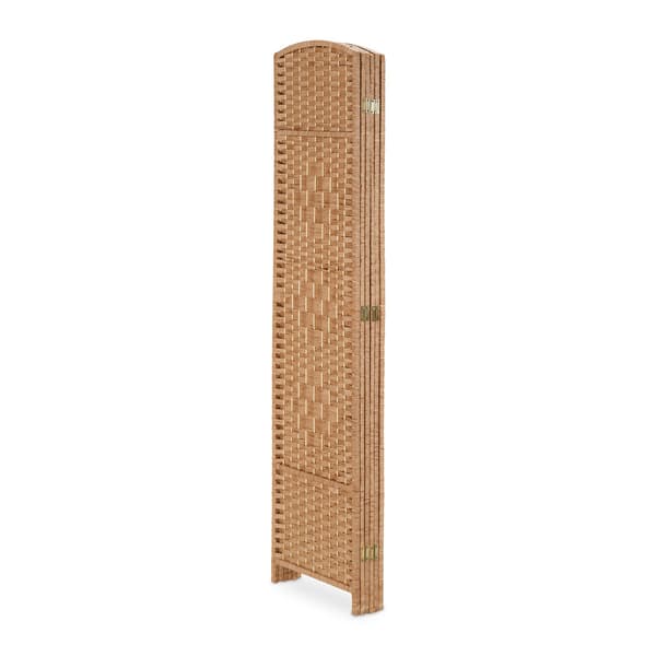 6-panels naturlig sammenfoldelig rumdeler