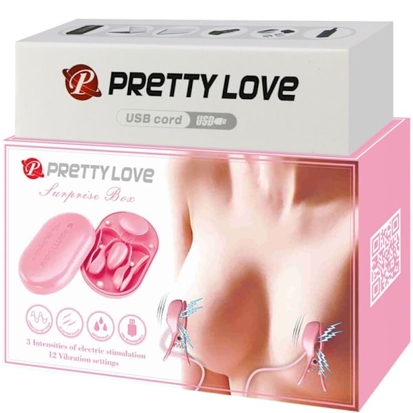 Pretty Love - Surprise Box Pink Electro Stimulation Pincet