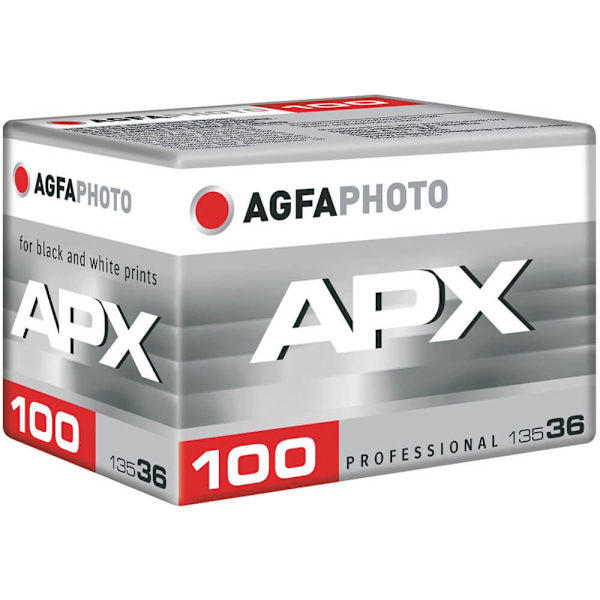 AGFA Film sort og hvid 36 billeder APX100