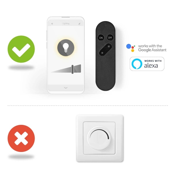 SmartLife Fuld Farve Pære | Wi-Fi | E27 | 806 lm | 9 W | RGB / Varm til kølig hvid | 2700 - 6500 K | Android™ / IOS | Pære | 2 stk.