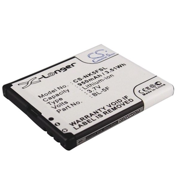 Batteri til BL-5F erstatningsbatteri