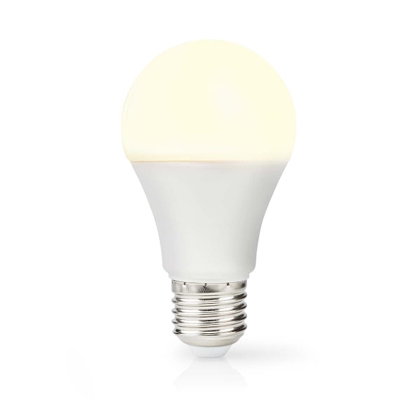 LED Pære E27 | A60 | 8.5 W | 806 lm | 2700 K | Varm Hvid | Retro stil | Frosted | 1 stk.
