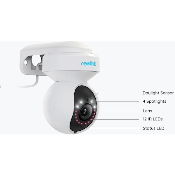Reolink E Series E540 PTZ AI - valvontakamera ulko- ja sisäkäyttöön (E1 Outdoor)