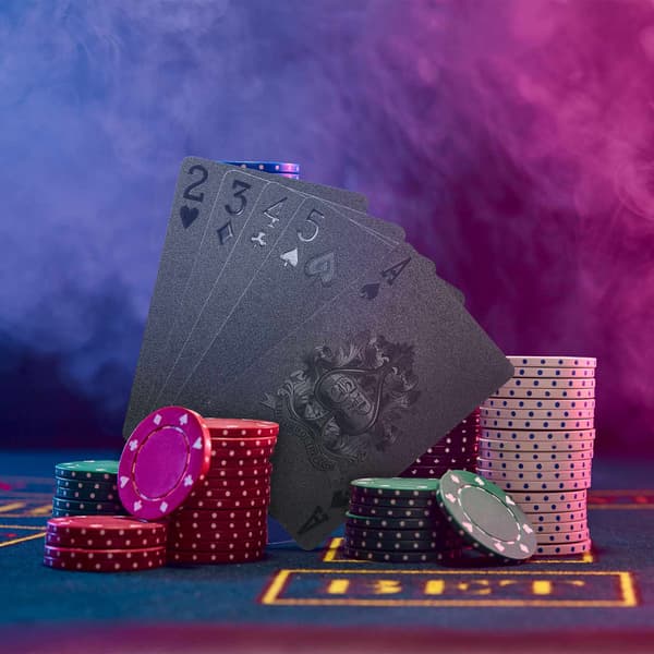 Vandtætte pokerkort 2 sæt