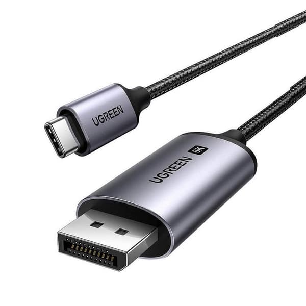 Ugreen USB-C-DisplayPort-kaapeli, 8K, 1m