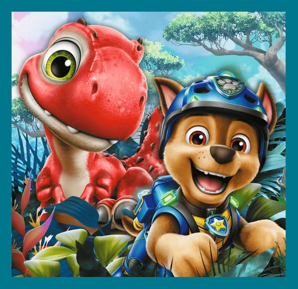 Paw Patrol Pusselset – 3-i-1, 20x19,5 cm