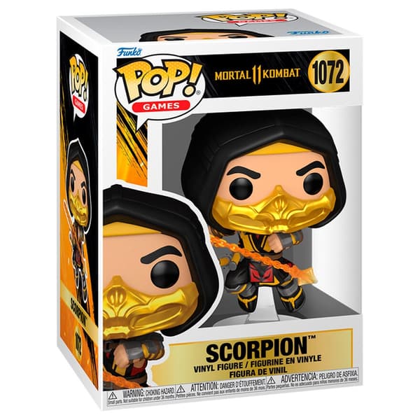 Mortal Kombat 11 Scorpion Action Figur, 7-tommer samleobjekt