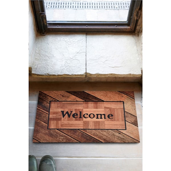 Pvc-ovimatto Legno