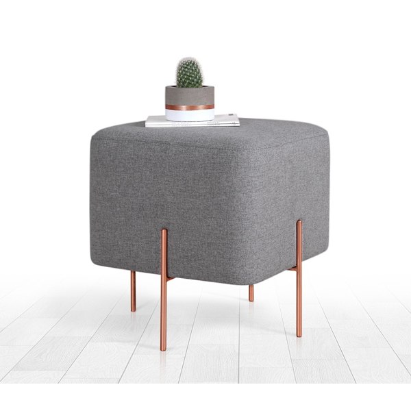 Pouff Copper 63 - harmaa