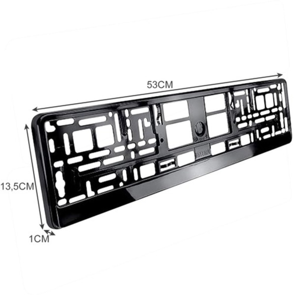 Nummerskylt ram 2 st. Xtrobb 22028