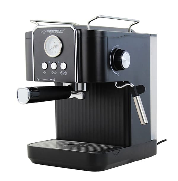 Espressomaskine med mælkeskummer, 1,8 l, 20 bar tryk