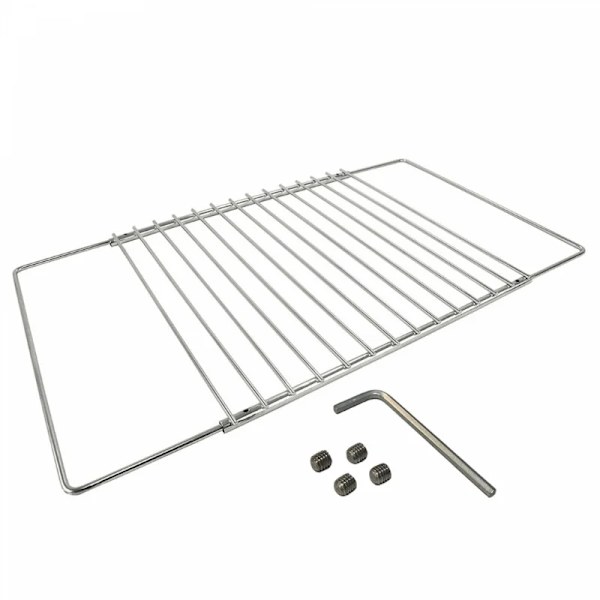 Herzberg HG-03213: Universal ovnrist og justerbart ristestativ