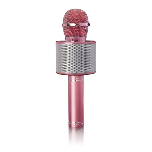 Karaokemikrofoni Bluetoothilla, USB:llä ja Micro SD -soittimella