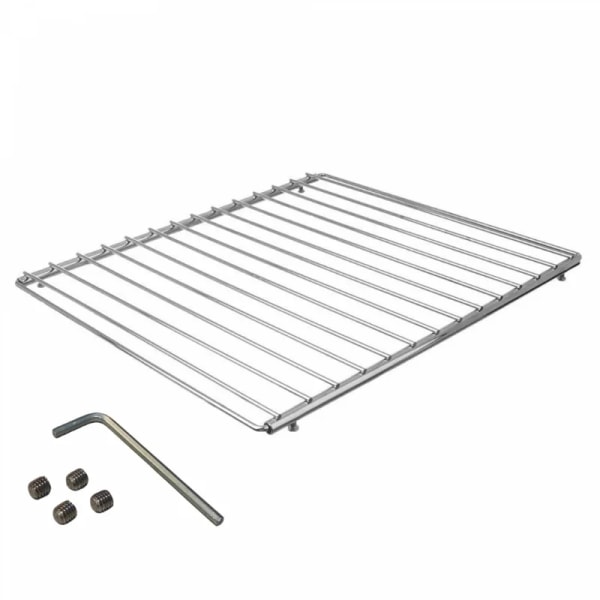 Herzberg HG-03213: Universellt bakgaller för ugn och justerbart brödrostställ