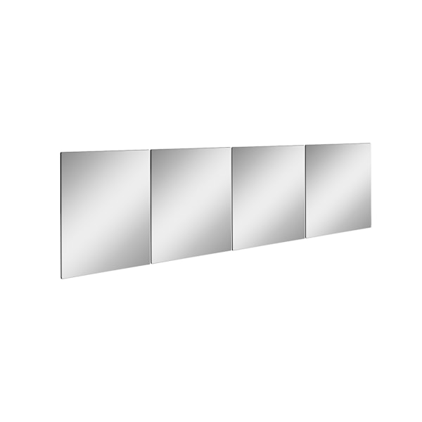 Spegel Rektangulär 2 - 20 x 80 cm - Silver