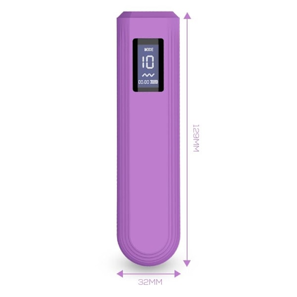 Whim Digital Display Vibrator Bullet 12,9 cm