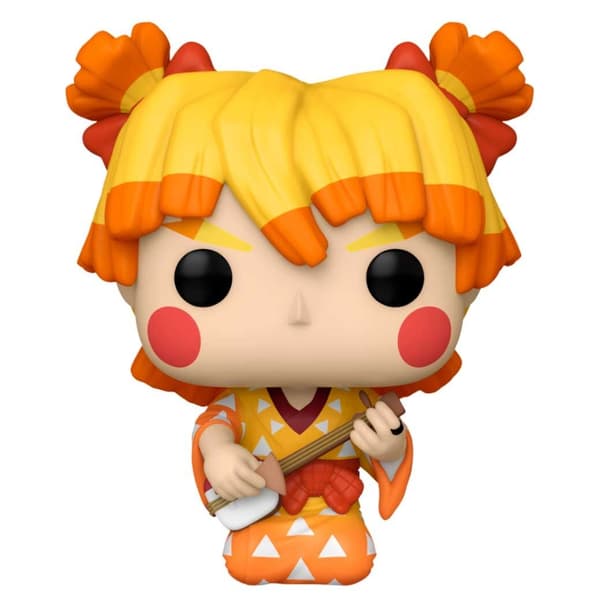 Demon Slayer Zenitsu Agatsuma POP-figur, samlarleksak