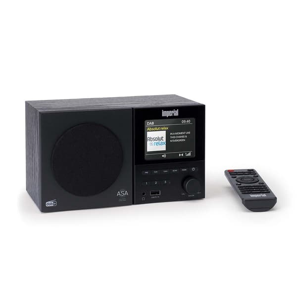 DAB+/FM-radio med Bluetooth, USB, väckarklocka