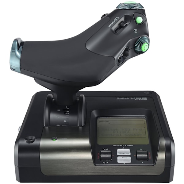 Logitech Saitek X52 Pro Flight Control System - greb-controller & gashåndtag, PC