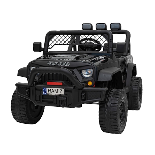 24V Kids ride-on bil med fjernbetjening, LED-lys, MP3, USB