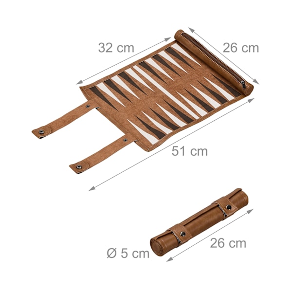 Backgammon rullalle