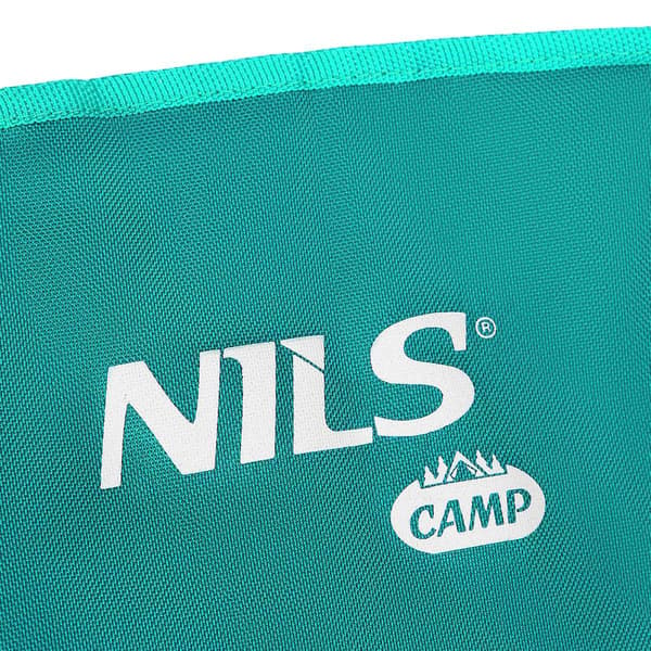 Grøn sammenklappelig campingstol, letvægts, bærbar
