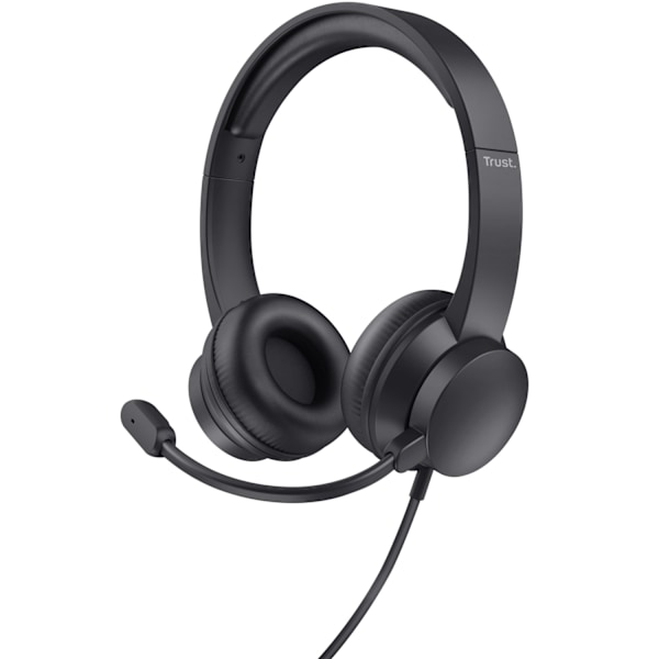 Ayda PC headset USB Sort