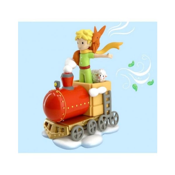 Lilla Prinsfiguren Lilla Prinsen & Vänner på tåget 8 cm