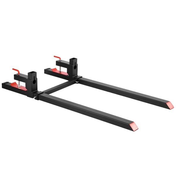 Klemgafler til pallegafler 60 tommer, 2000 lb, stabilisatorstang