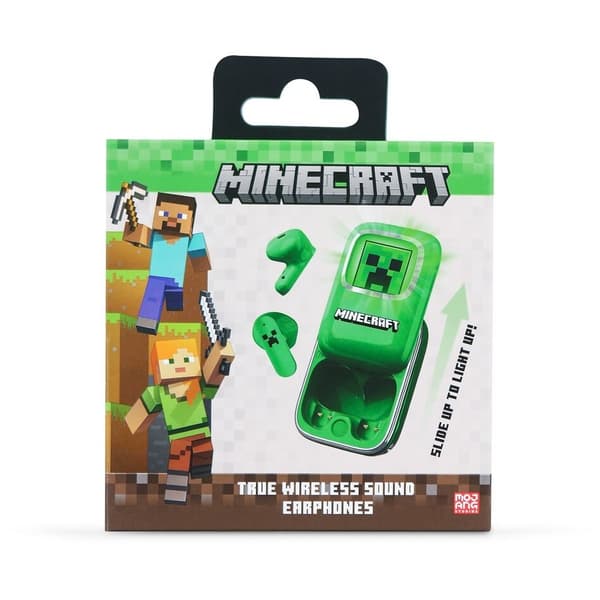 Minecraft-øretelefoner med indbygget mikrofon og støjisolering