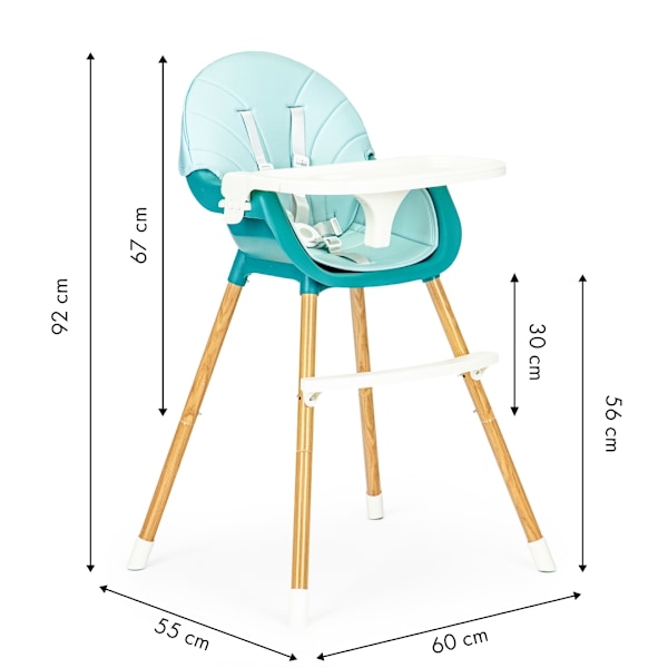 Foderstol 2i1 ECOTOYS