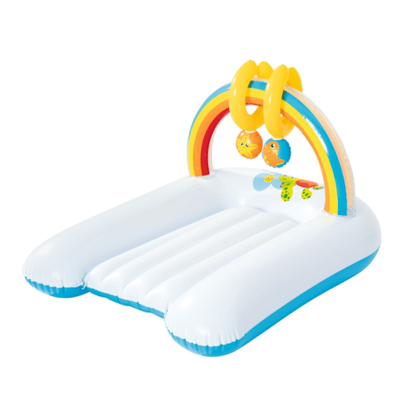 Skötunderlägg, uppblåsbart skötbord 81 x 63 x 46 cm Bestway 52241