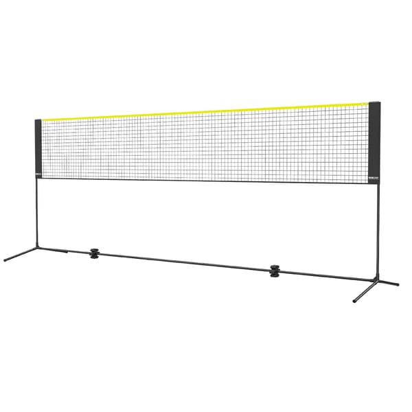 Multisportnät 4,5 m, justerbar höjd, bärväska