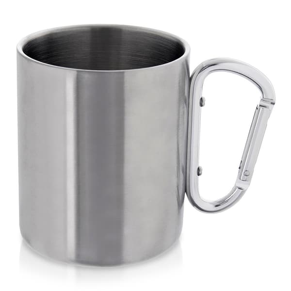 Resemugg i stål med karbinhake 350 ml