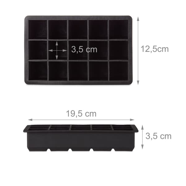 Silikon isbitsform 3,5 cm