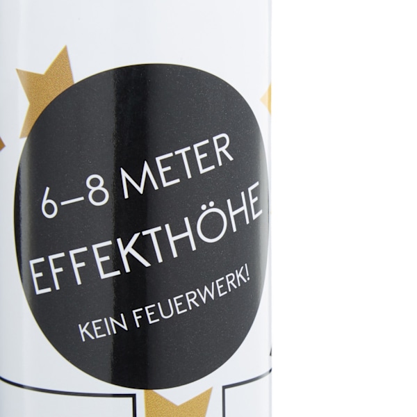 Konfettikanon guldstjärnor