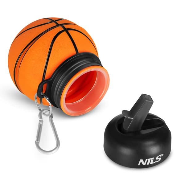 Folding Silikone Cup 550ml – Basketball Design