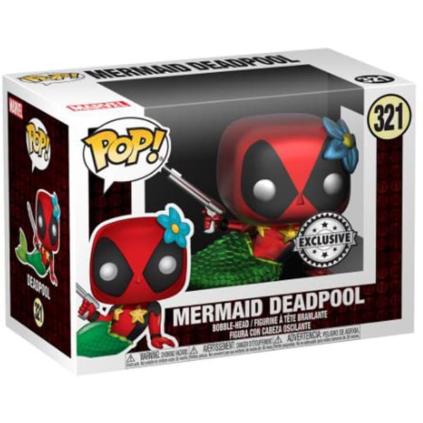 Deadpool Mermaid Pop Figur – Eksklusivt samlerlegetøj