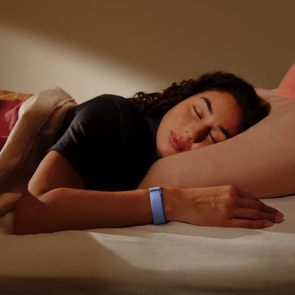 Fitnesstracker med sundhedscoach, lavendel, Android iOS