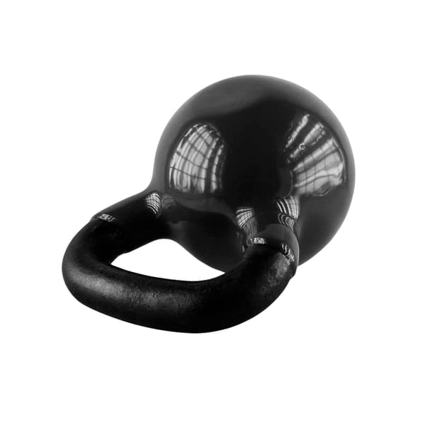 8 kg Støbejern Kettlebell – Sort