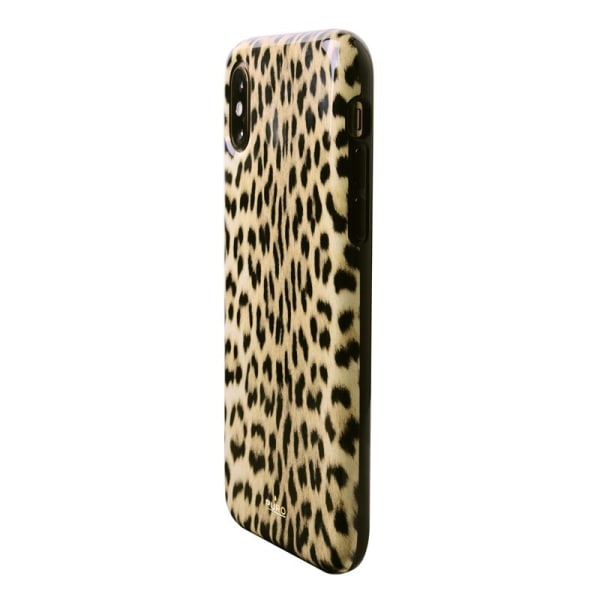 PURO Glam Leopard Cover - Cover til iPhone Xs / X (Leo 1)