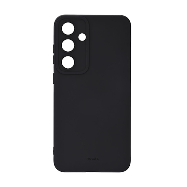 ONSALA Bagside Silikone Touch Genbrugt Samsung S25+ 5G Sort