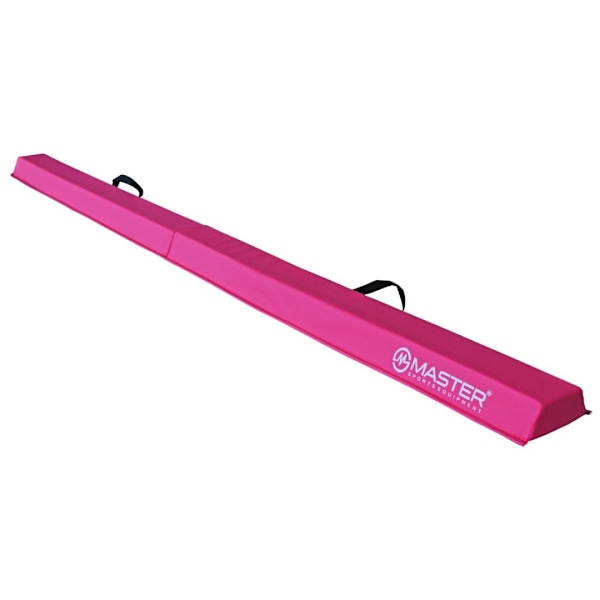 Balancestråle til gymnastik og yoga - foldbar, pink