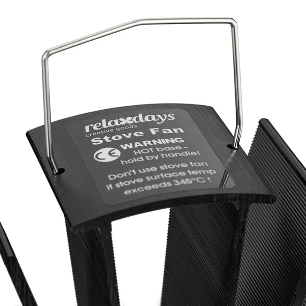 Sort komfurventilator uden el