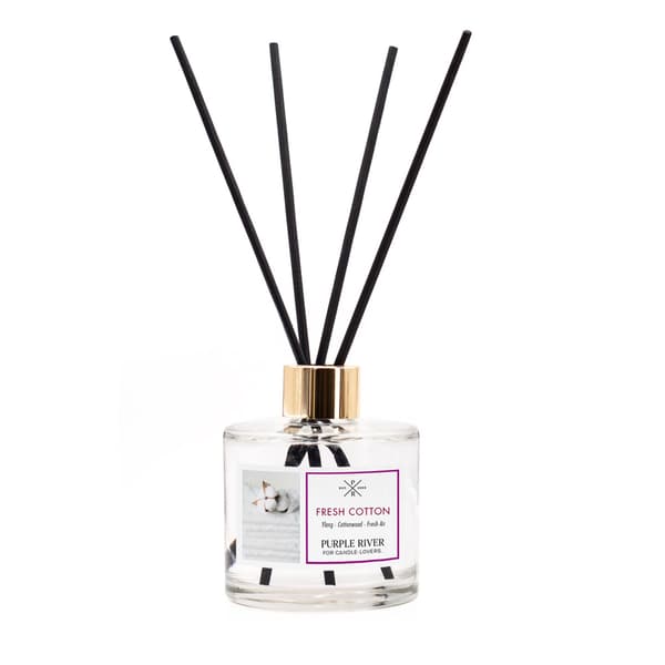 Rørdiffuser 100ml – Langtidsvirkende æteriske olier