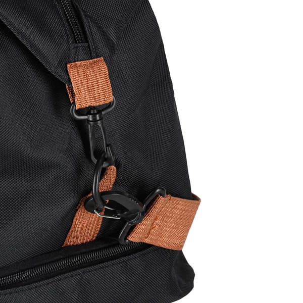 Handbagageväska för resor, svart, 2 fack