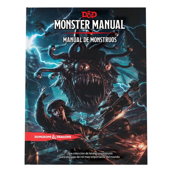 Dungeons & Dragons RPG Monster Manual spansk
