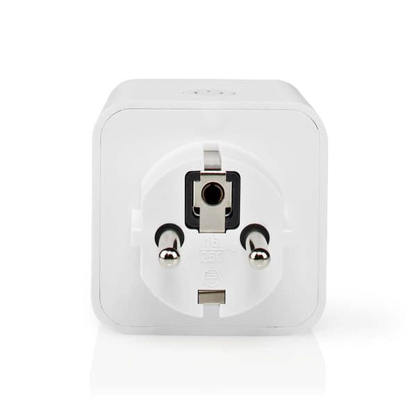 SmartLife Smart Plug | Zigbee 3.0 | IP21 | Effektmåler | 3680 W | Hybrid (CEE 7/7) | 0 - 55 °C | Android™ / IOS | Hvid | 1 stk.