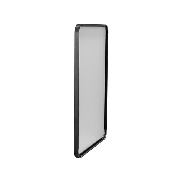 Väggmonterad sminkspegel, 61 x 91,5 cm, ram i aluminiumlegering