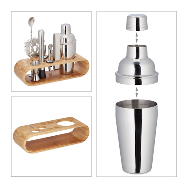 Bartender kit i 9 delar